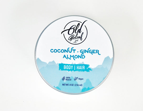 Coconut Ginger Almond Body | Hair Butter