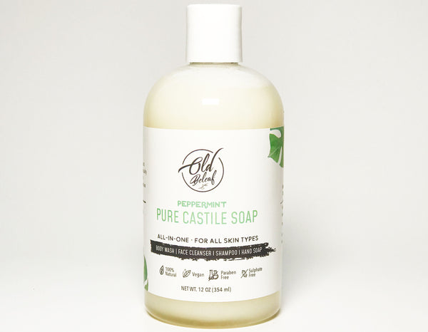 Peppermint Pure Castile Soap